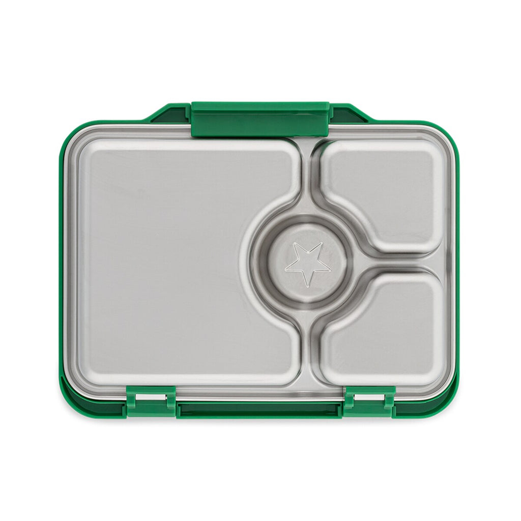 Yumbox Pret Stainless Steel Bento Box 4 Compartment - Pomme Green ( Pre-order, ETA Mid Jan)