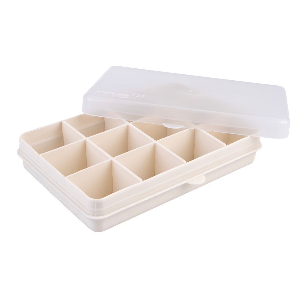 Melii Luxe Snackle Box Ivory  - 12 Compartment