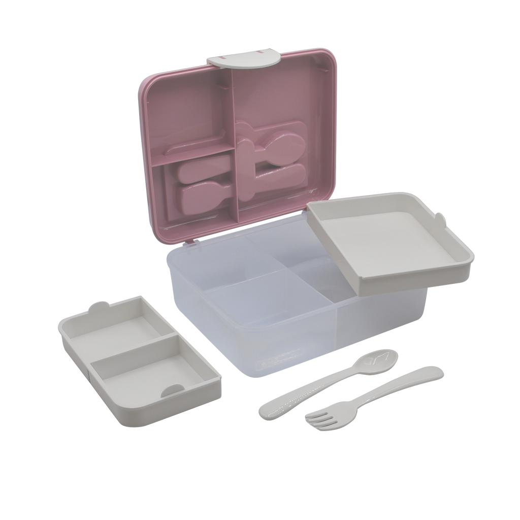 Melii Two Tier Bento Box - Pink