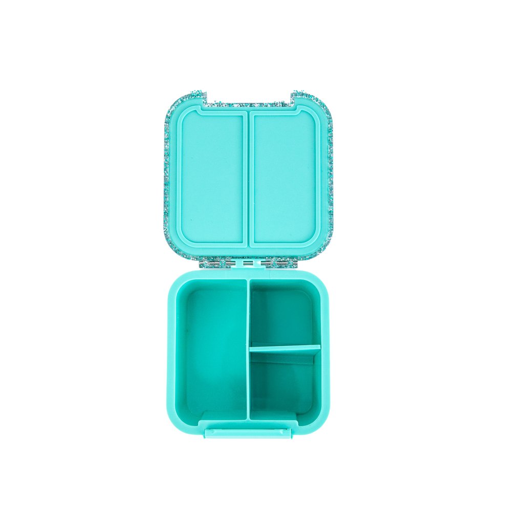 Bento Two - Turquoise Glitter