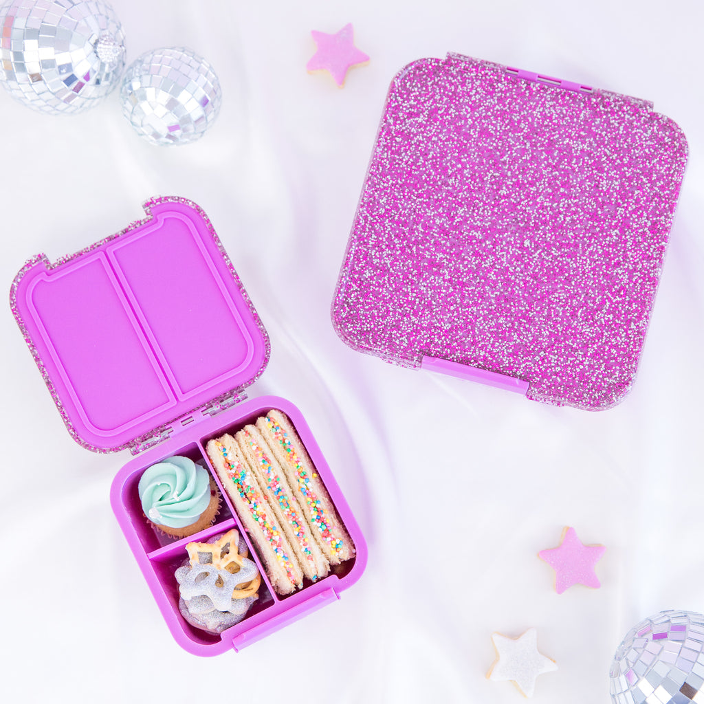 Bento Two - Magenta Glitter