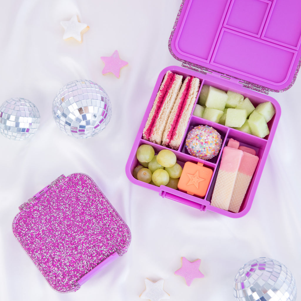 Bento Five – Magenta Glitter