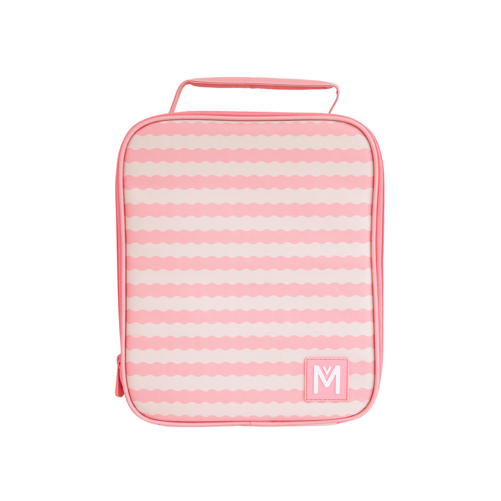 Montii Insulated lunch bag ~ Ripple Camellia