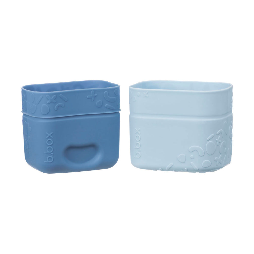 B.Box Silicone Snack Cup ~ Ocean ( NEW )