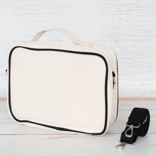 Green Essential Organic Cotton Insulated lunch box - Cat