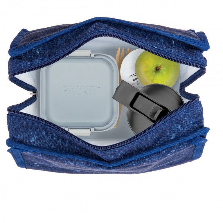 Packit Freezable Snack Box - Navy Heather