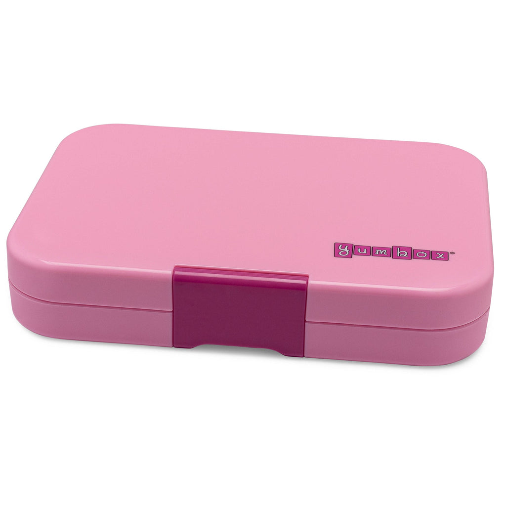 Yumbox Tapas (4 compartment) ~Capri Pink with Rainbow Tray ( Pre-order, ETA mid Jan)