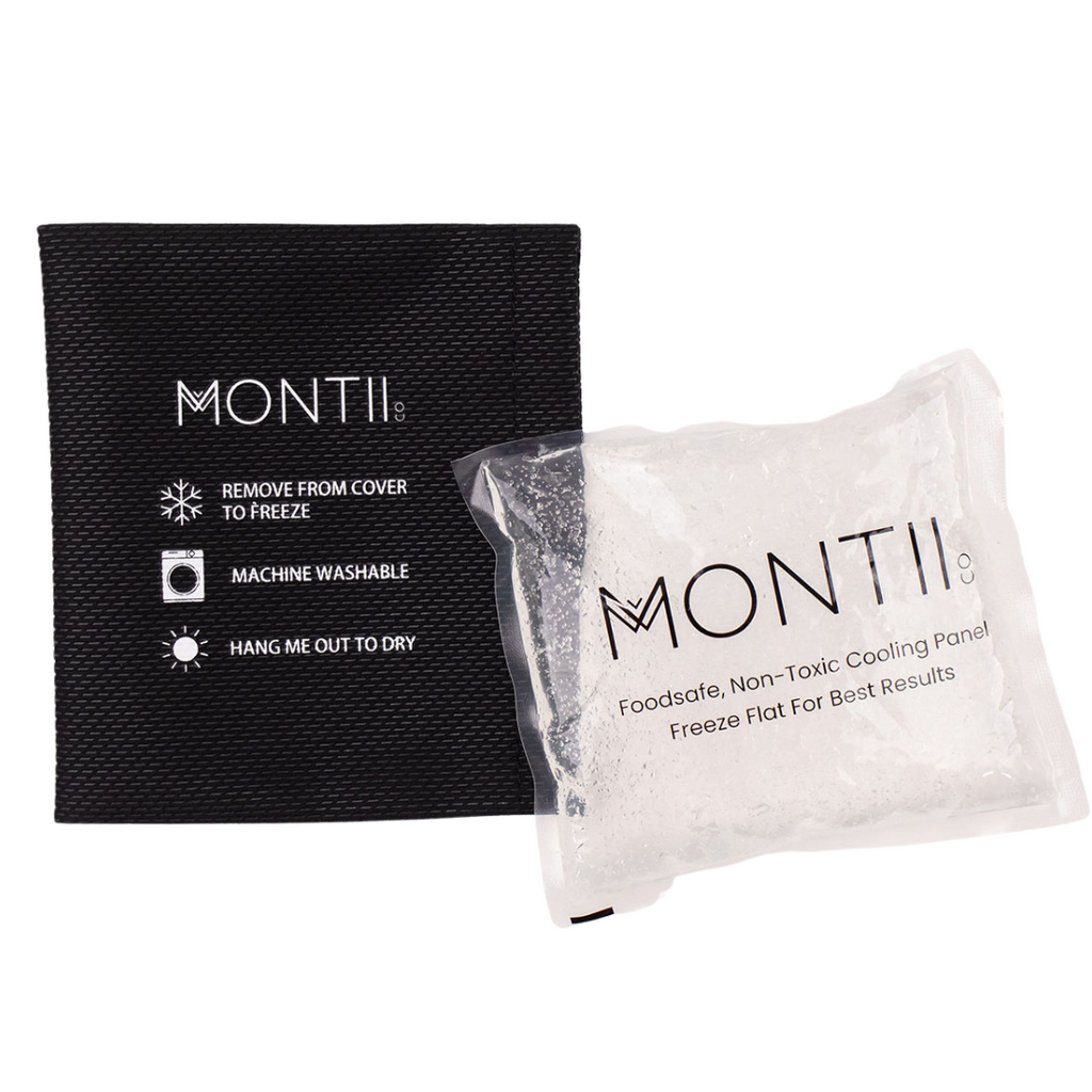 Montii Medium Insulated lunch bag ~ Pixels