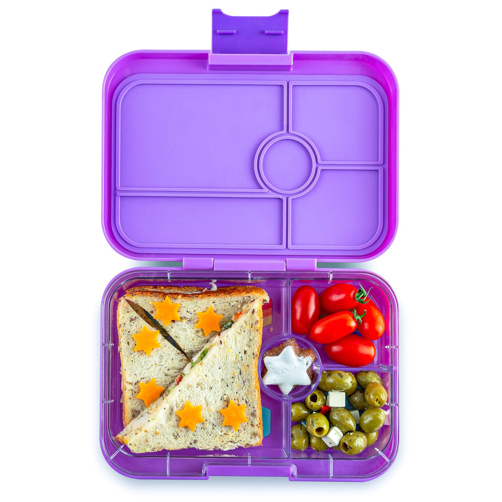 Yumbox Tapas (4 compartment) ~Seville Purple ( Rainbow) Pre-order , ETA mid Jan